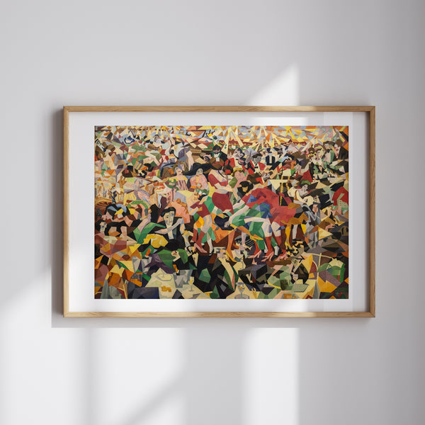 Gino Severini - Monico'da Pan Pan Dansı fine art baskı