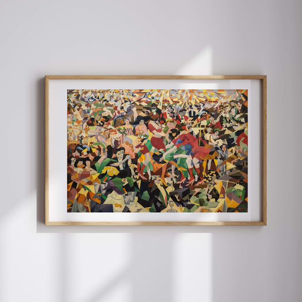 Gino Severini - Monico'da Pan Pan Dansı fine art baskı
