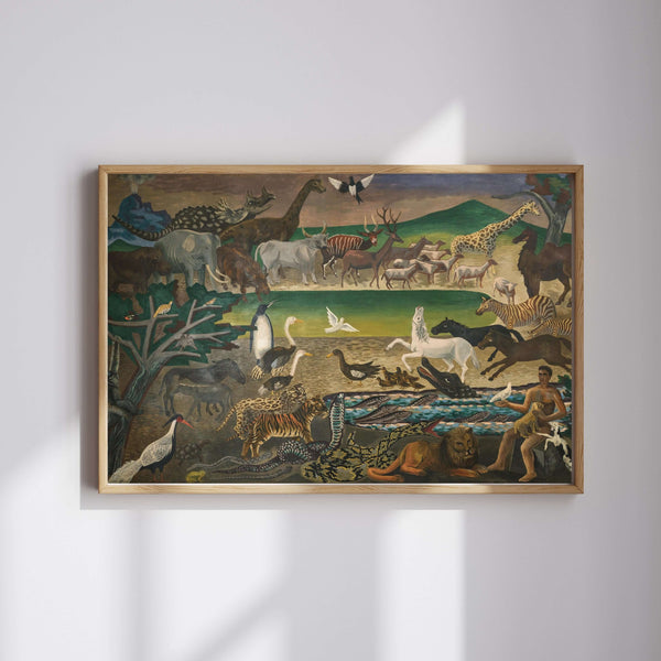 Gino Severini - Yeryüzü Cenneti fine art baskı
