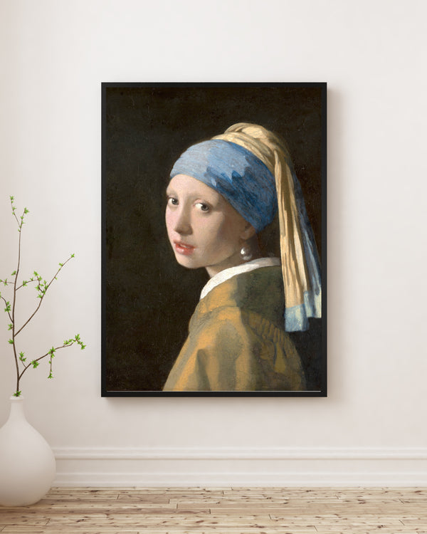 Johannes Vermeer-İnci Küpeli Kız