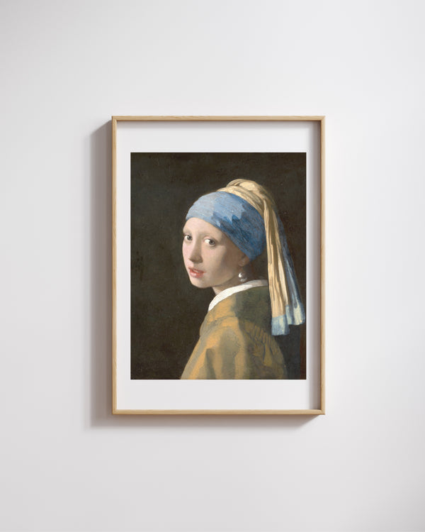 Johannes Vermeer-İnci Küpeli Kız