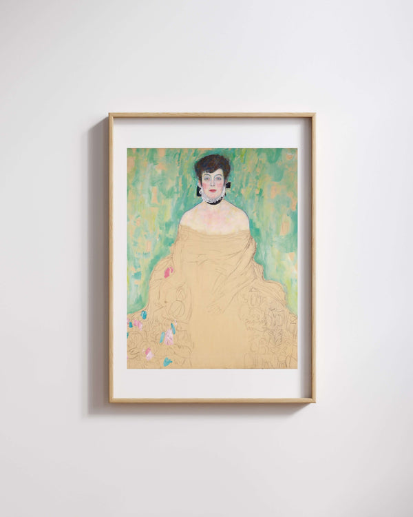 Gustav Klimt - Amalie Zuckerkandl fine art baskı