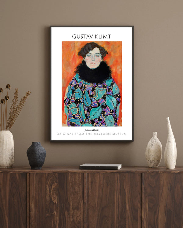 Gustav Klimt-Johanna Staude çerçeve