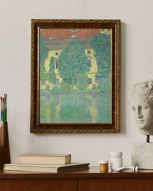 Gustav Klimt - Kammer Şatosu Attersee çerçeve