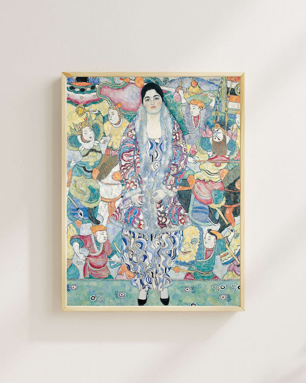 Gustav Klimt - Friedericke Maria Beer'in Portresi Fine Art Baskı