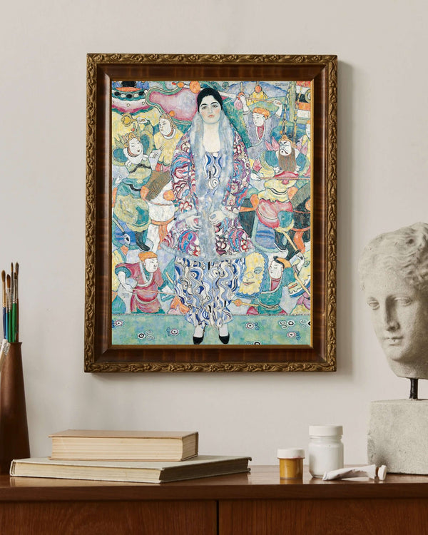 Gustav Klimt - Friedericke Maria Beer'in Portresi Fine Art Baskı