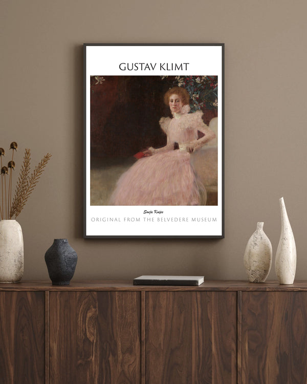 Gustav Klimt-Sonja Knips çerçeve