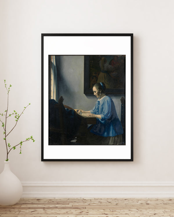 Han van Meegeren - Woman Reading Music