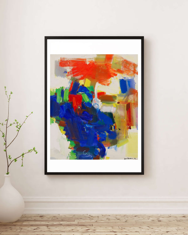 Hans Hofmann - Yaz Zirvesi çerçeve