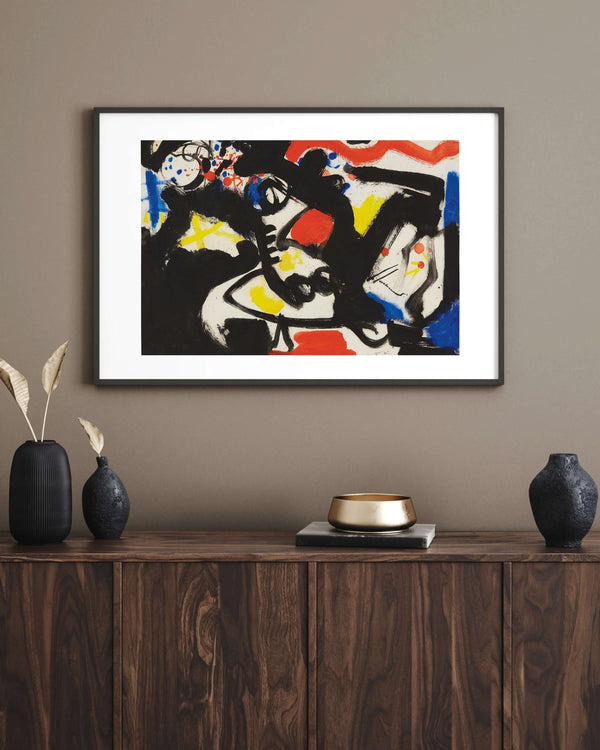 Hans Hofmann - Yılan çerçeve
