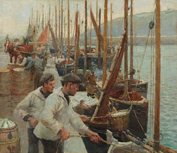 Harold Harvey - Cornwall Ressamı Fine Art Baskı