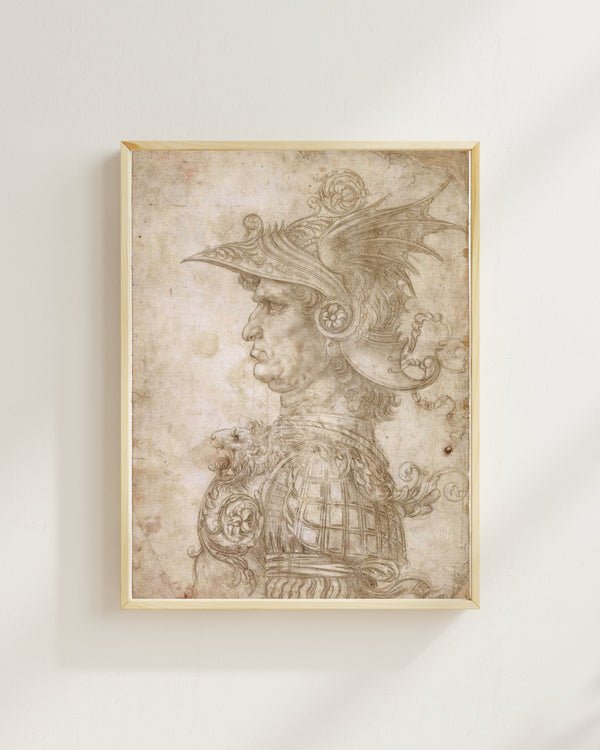 Leonardo da Vinci - Bir Savaşçının Başı