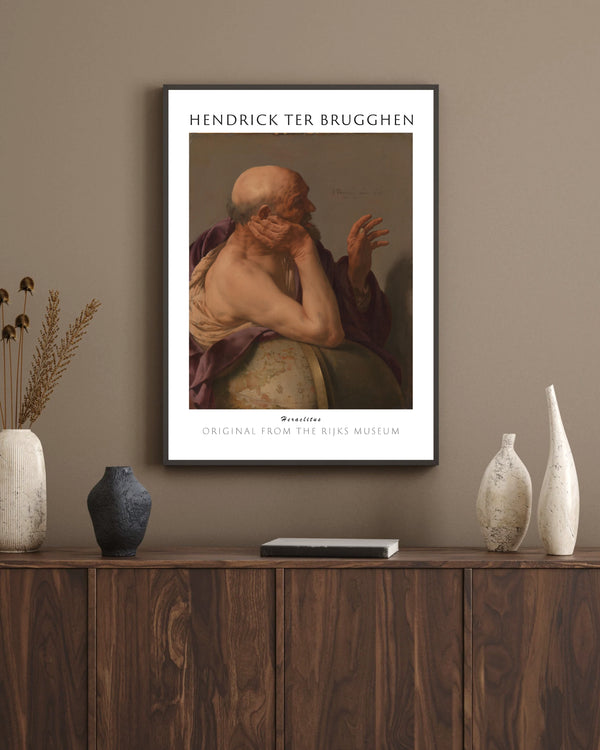 Hendrick ter Brugghen - Herakleitos çerçeve