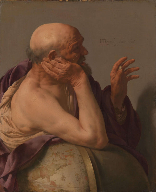 Hendrick ter Brugghen - Herakleitos tablo