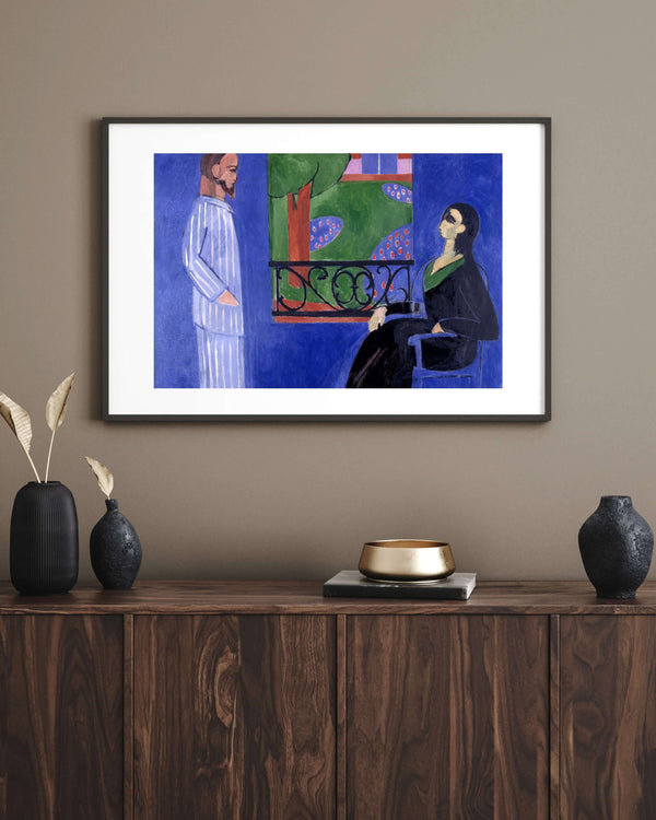 Henri Matisse - Konuşma Fine Art Baskı