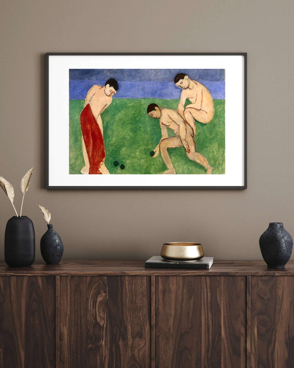 Henri Matisse - Top Oyunu Fine Art Baskı
