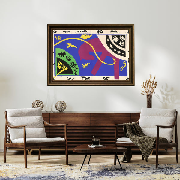 Henri Matisse - At Binici ve Palyaço Çerçeve