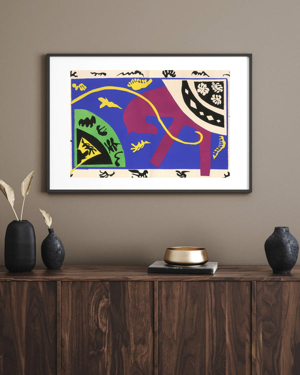 Henri Matisse - At Binici ve Palyaço Fine Art Baskı