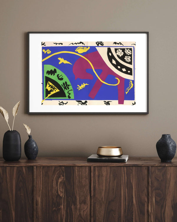 Henri Matisse - At Binici ve Palyaço Fine Art Baskı