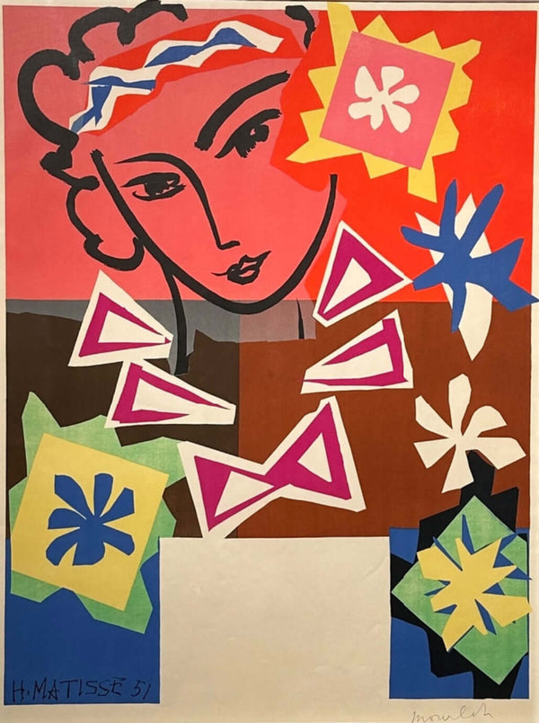 Henri Matisse - Madame de Pompadour fine art baskı