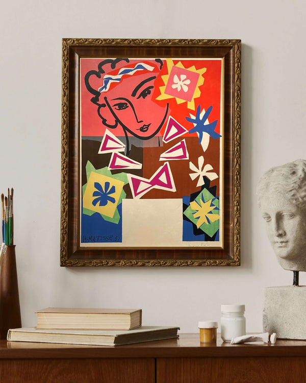 Henri Matisse - Madame de Pompadour fine art baskı