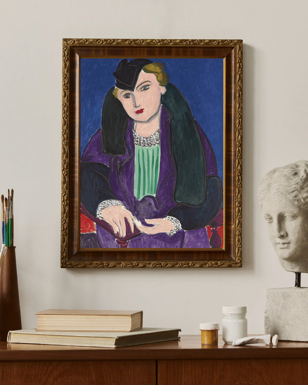 Henri Matisse - Mavi Paltolu Portre