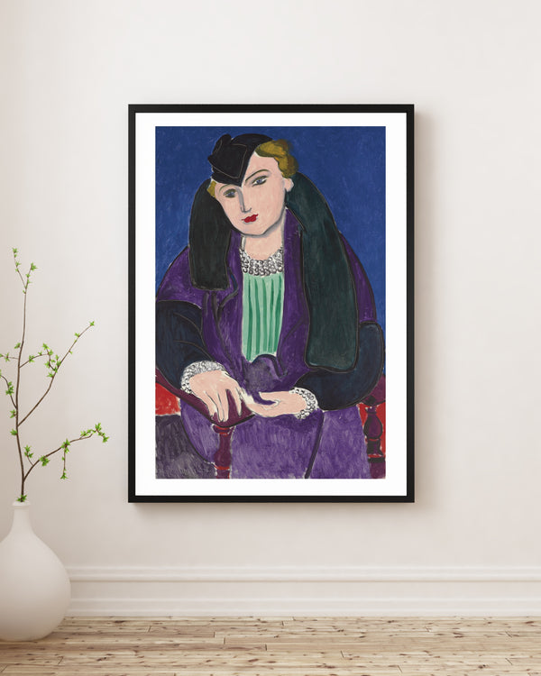 Henri Matisse - Mavi Paltolu Portre