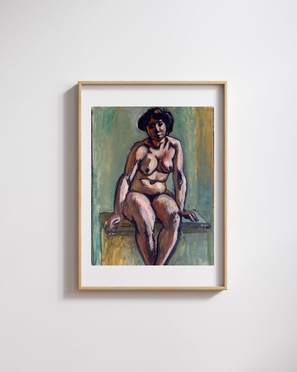 Henri Matisse - Oturan Kadın Fine Art Baskı