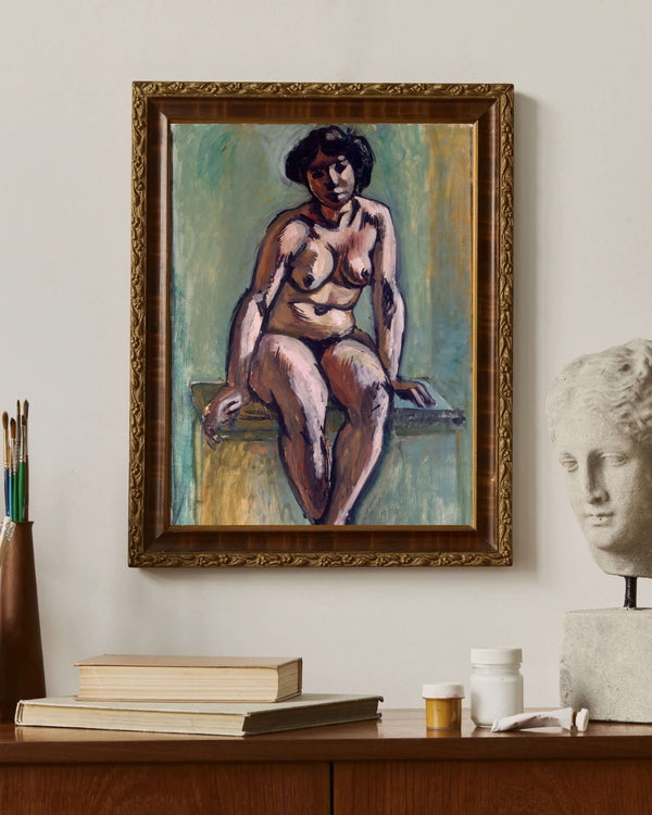 Henri Matisse - Oturan Kadın Çerçeve