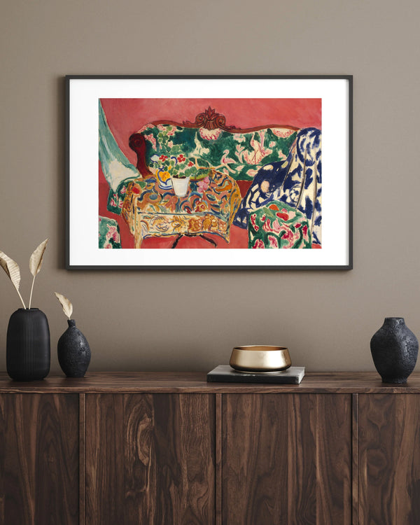 Henri Matisse - Sevilla Natürmortu Çerçeve