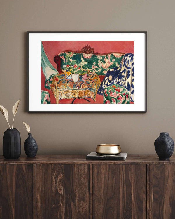 Henri Matisse - Sevilla Natürmortu Çerçeve