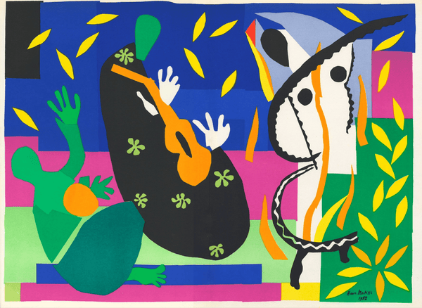 Henri Matisse - Kralın Hüznü Fine Art Baskı
