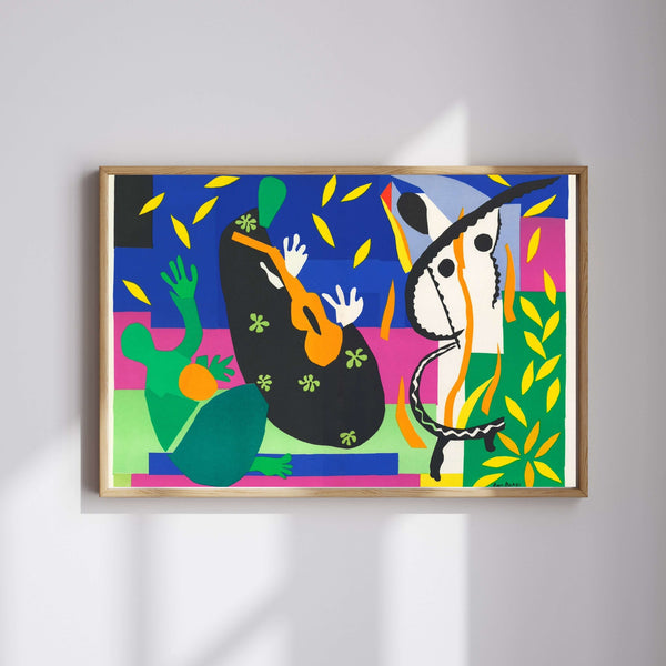 Henri Matisse - Kralın Hüznü Fine Art Baskı