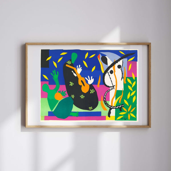 Henri Matisse - Kralın Hüznü Fine Art Baskı