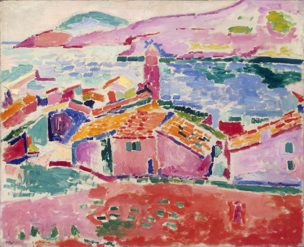 Henri Matisse - Collioure Manzarası Tablo