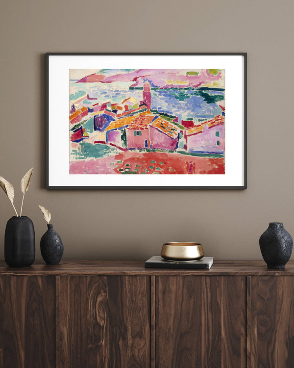 Henri Matisse - Collioure Manzarası Çerçeve