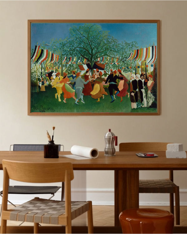 Henri Rousseau - Bağımsızlığın Yüzüncü Yılı fine art baskı