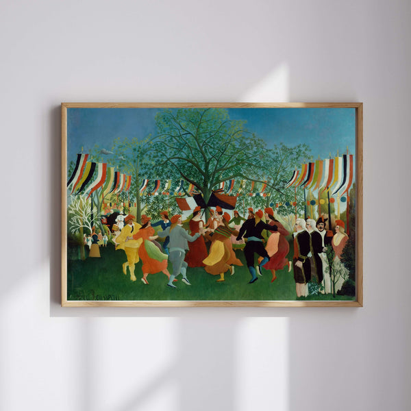 Henri Rousseau - Bağımsızlığın Yüzüncü Yılı fine art baskı