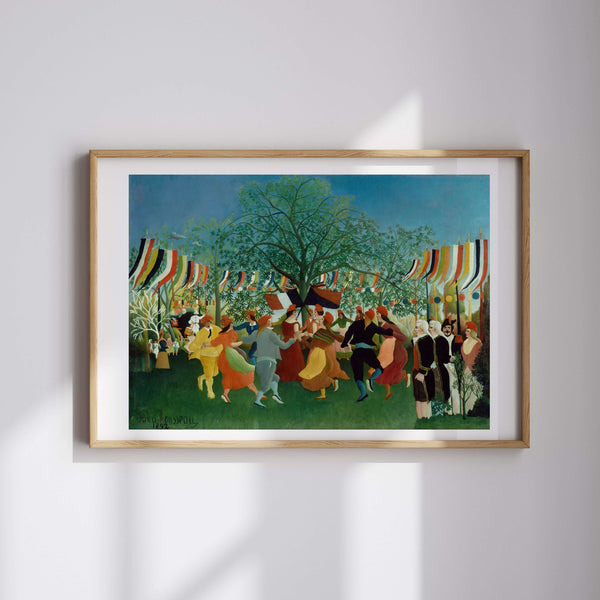 Henri Rousseau - Bağımsızlığın Yüzüncü Yılı fine art baskı