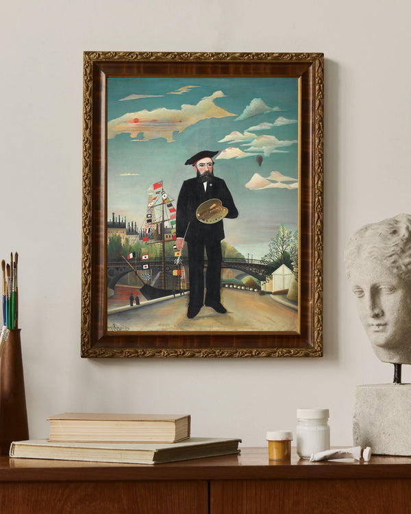 Henri Rousseau - Ben Portre Manzara