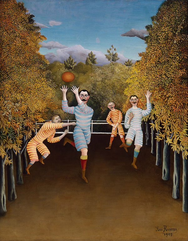 Henri Rousseau - Futbolcular Tablo