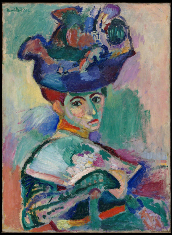 Henri Matisse - Şapkalı Kadın