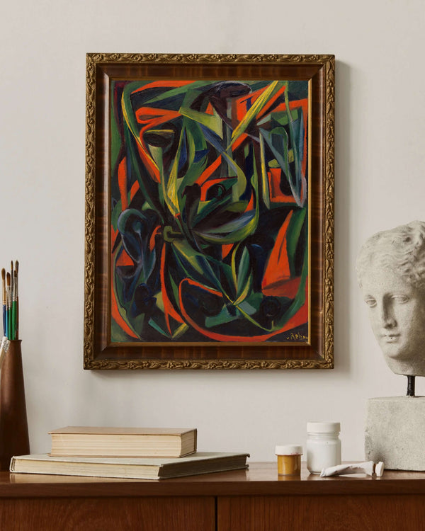 Hilla Rebay - Kompozisyon I Çerçeve