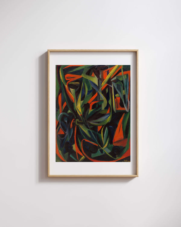 Hilla Rebay - Kompozisyon I Fine Art Baskı