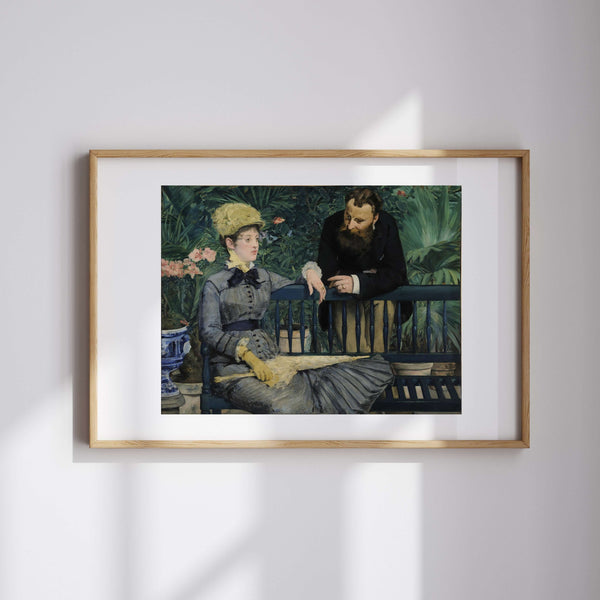 Édouard Manet - Kış Bahçesinde