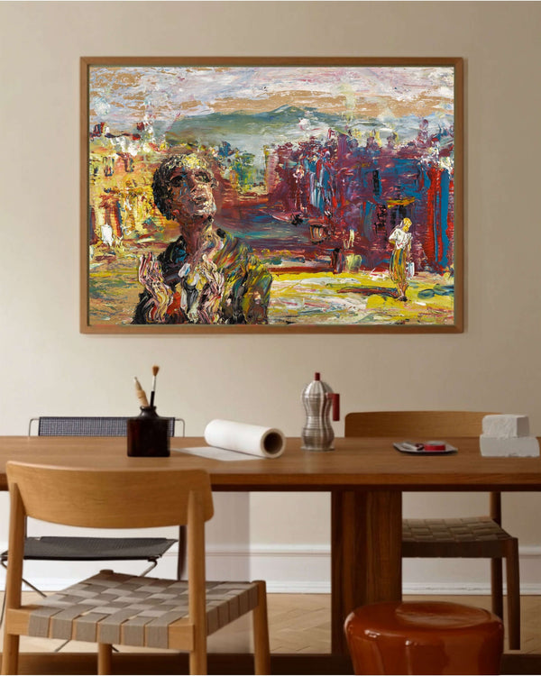 Jack B. Yeats - Şiirsel Sabah Fine Art Baskı