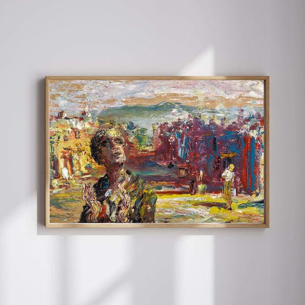Jack B. Yeats - Şiirsel Sabah Fine Art Baskı