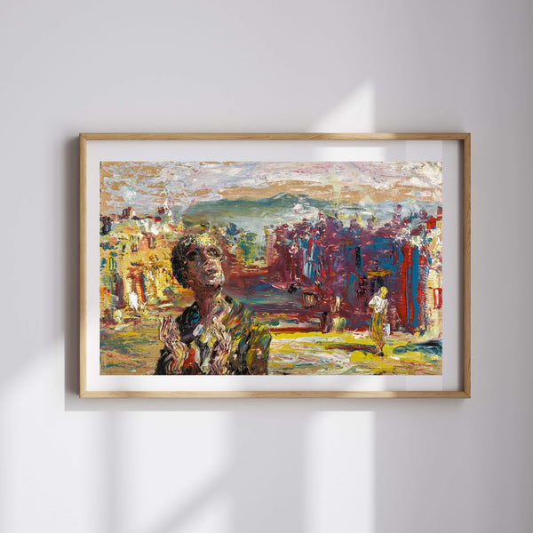 Jack B. Yeats - Şiirsel Sabah Fine Art Baskı