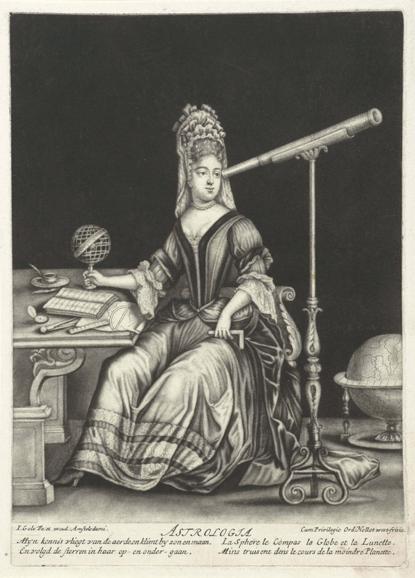 Jacob Gole - Astroloji fine art baskı