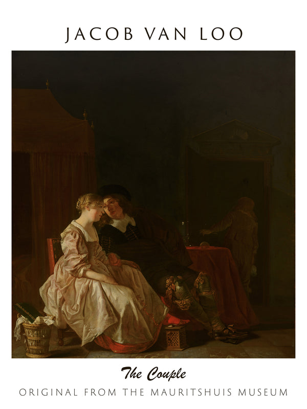 Jacob van Loo-Çift fine art baskı